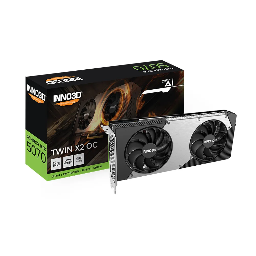 Card Màn Hình Inno3D GeForce RTX 5070 TWIN X2 OC
